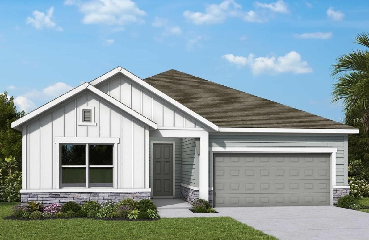 Front Exterior Rendering **Paint Colors May Vary - 3714 JONS LAKEVIEW ST, PLANT CITY