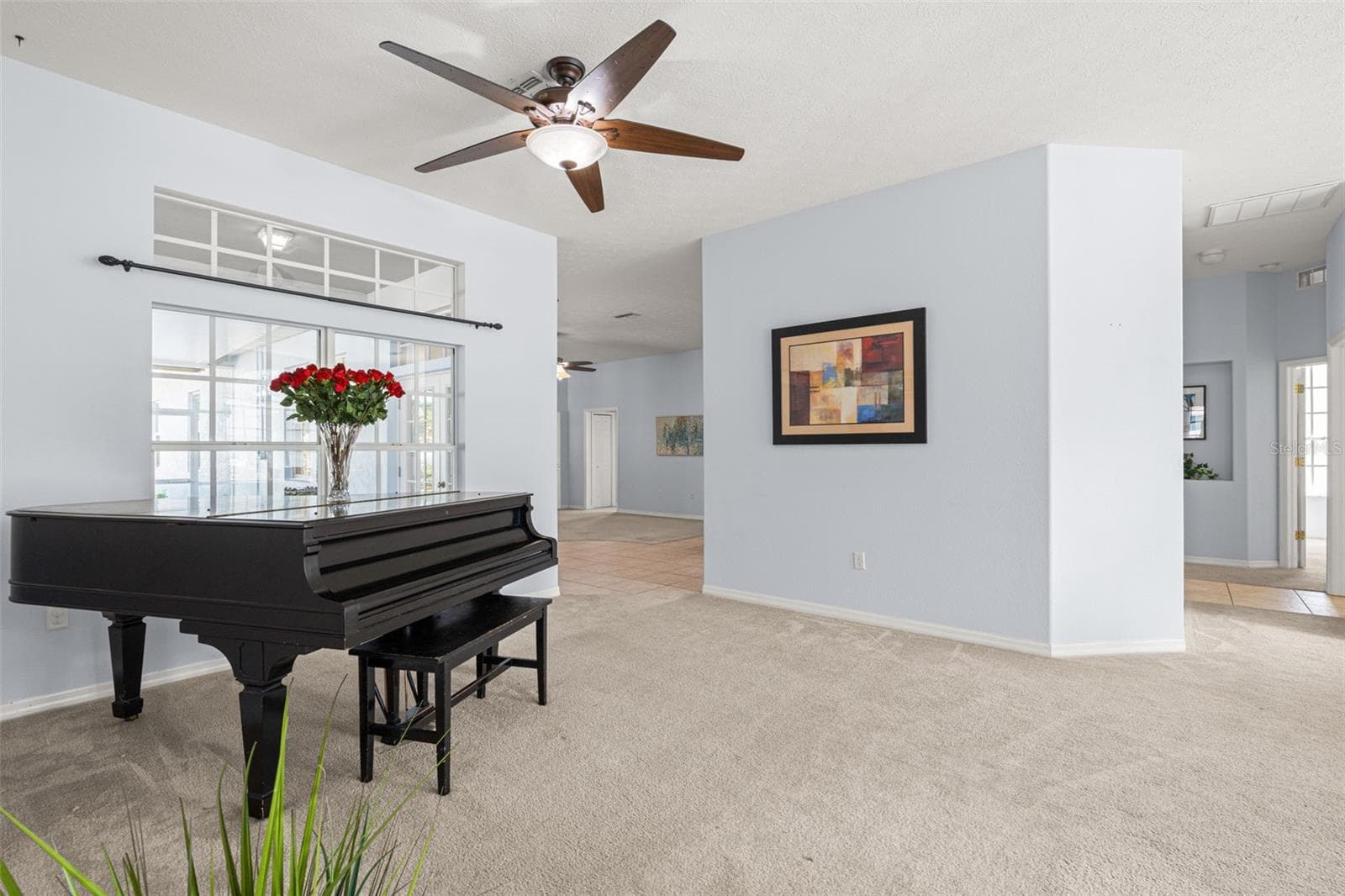 Living room from Primary entrance - 7904 OREGOLD DR, NEW PORT RICHEY
