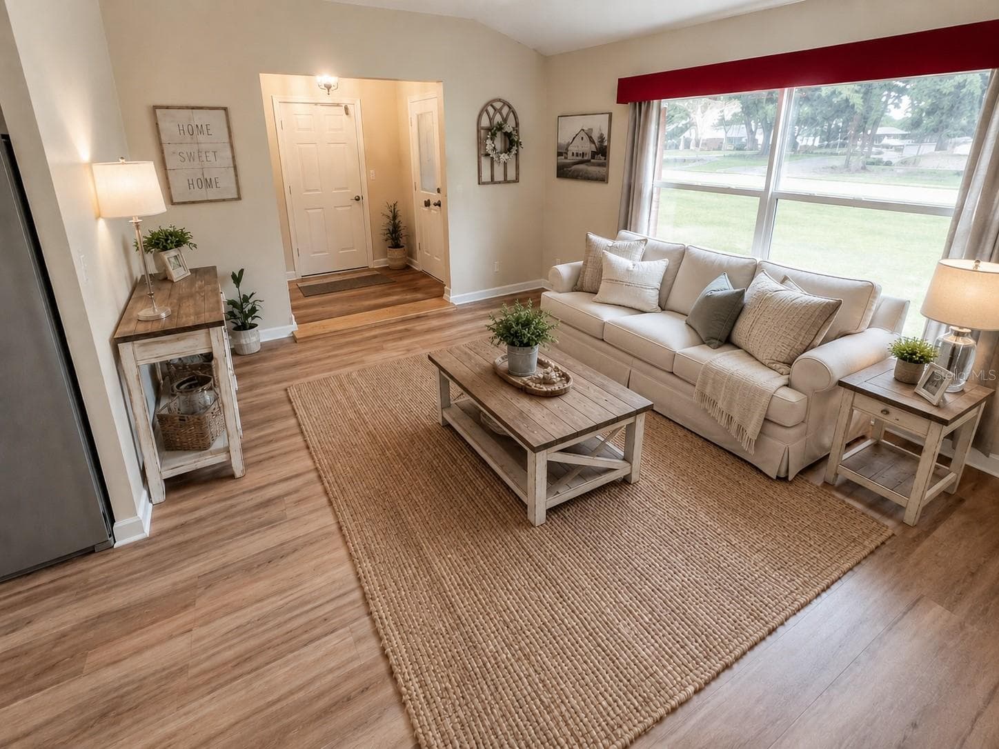 Living Room Farmhouse style Lake Helen - virtual Staged - 267 N ORANGE AVE, LAKE HELEN