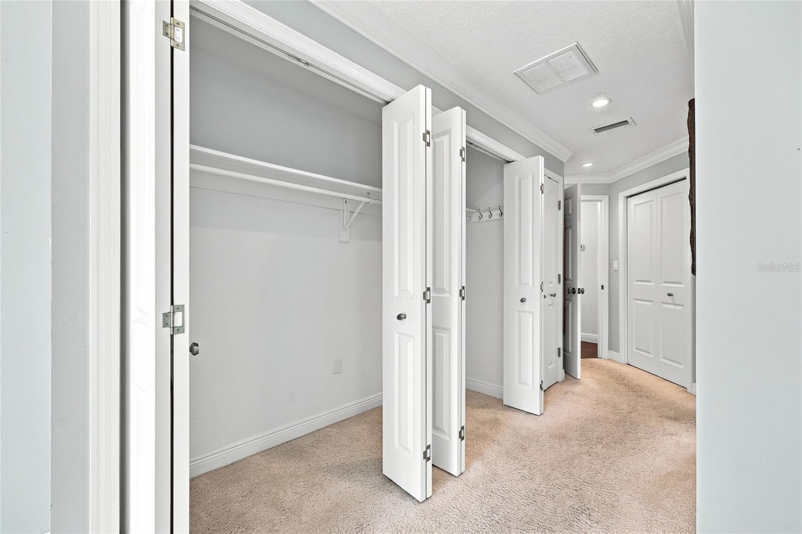 Master bedroom closets - 1431 PALM AVE, WINTER PARK