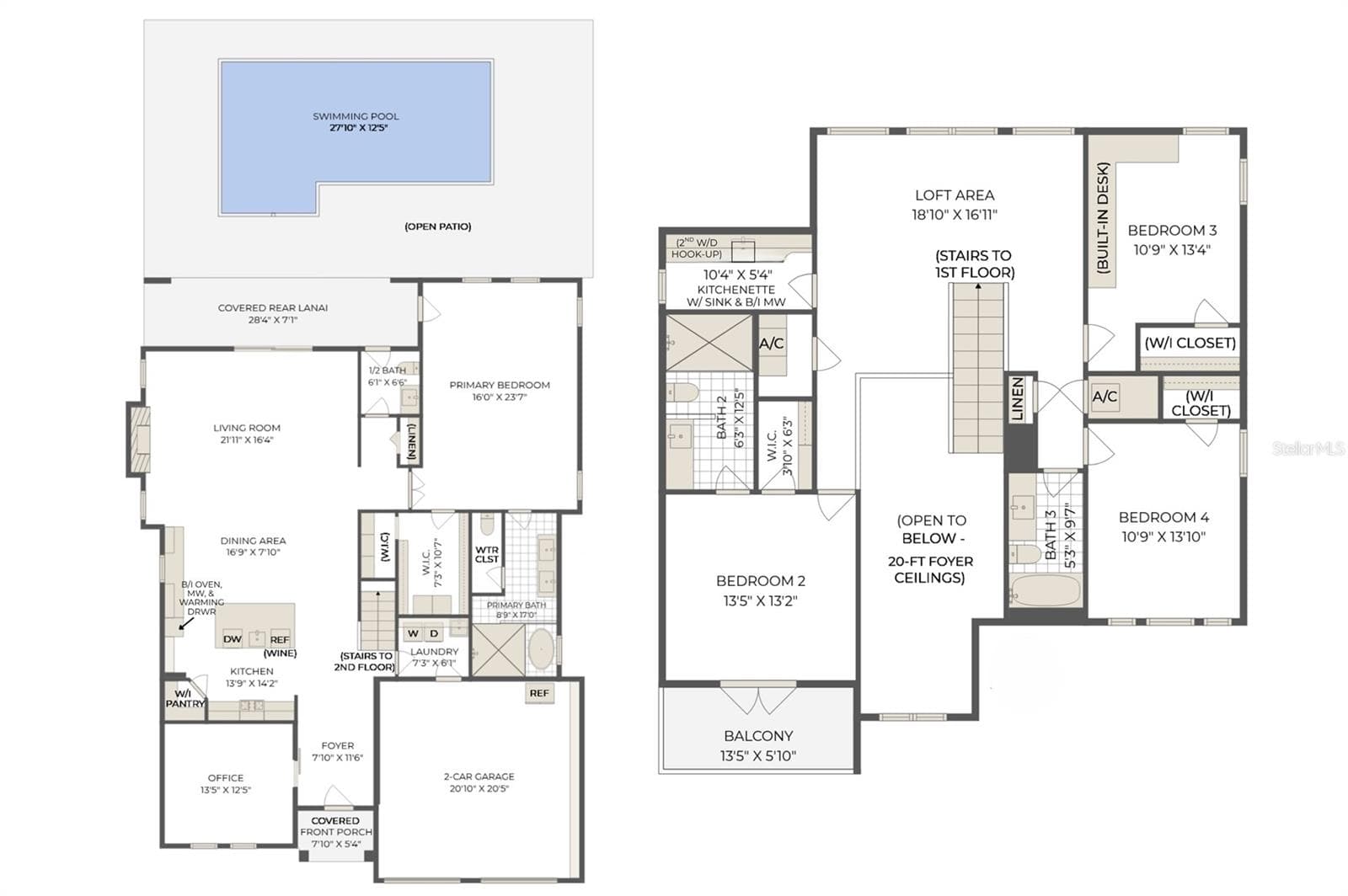 Floor Plan for 2343 Versailles Ave. - 2343 VERSAILLES AVE, WINTER PARK