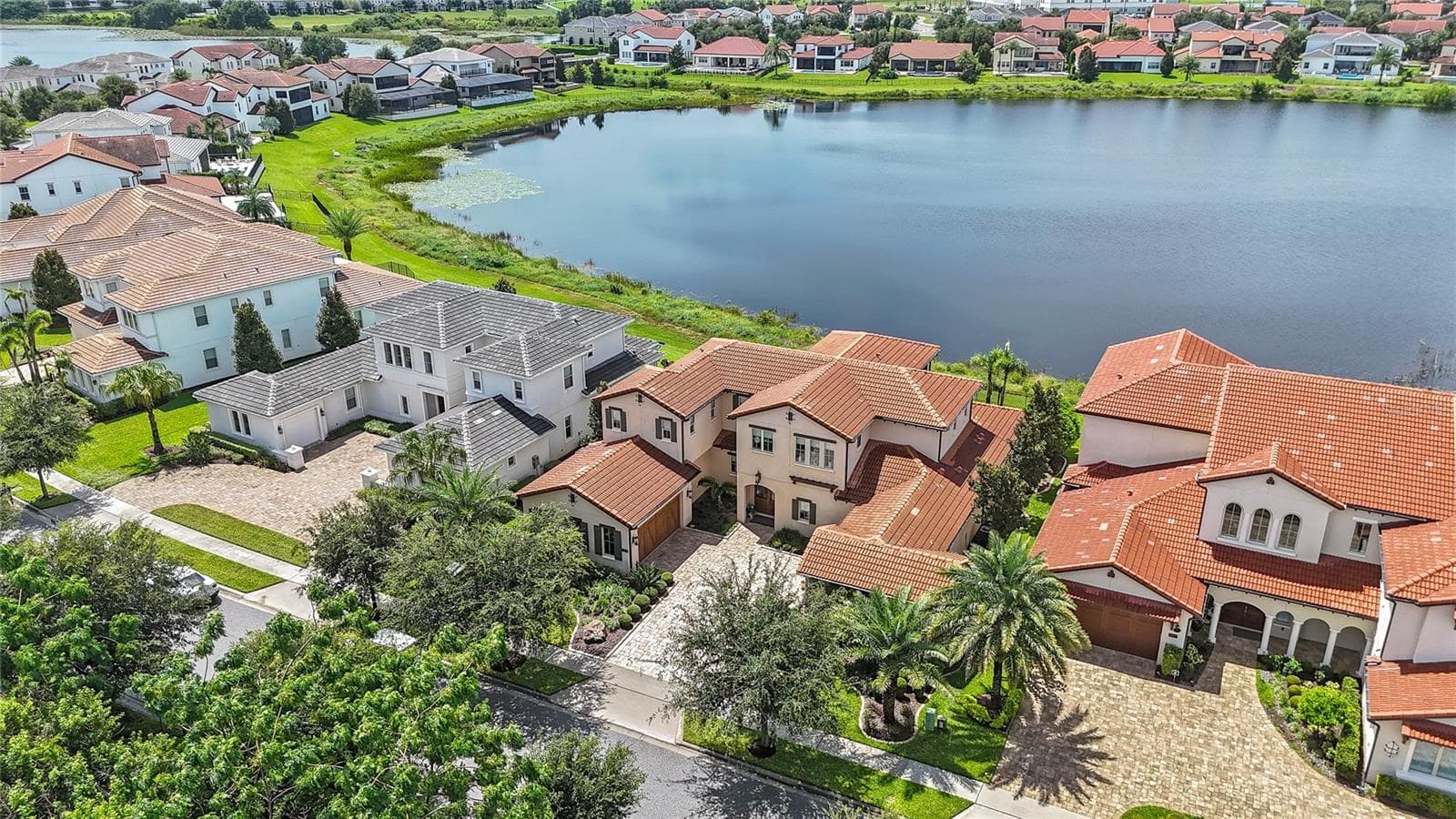 Aerial Front - 15475 SHOREBIRD LN, WINTER GARDEN