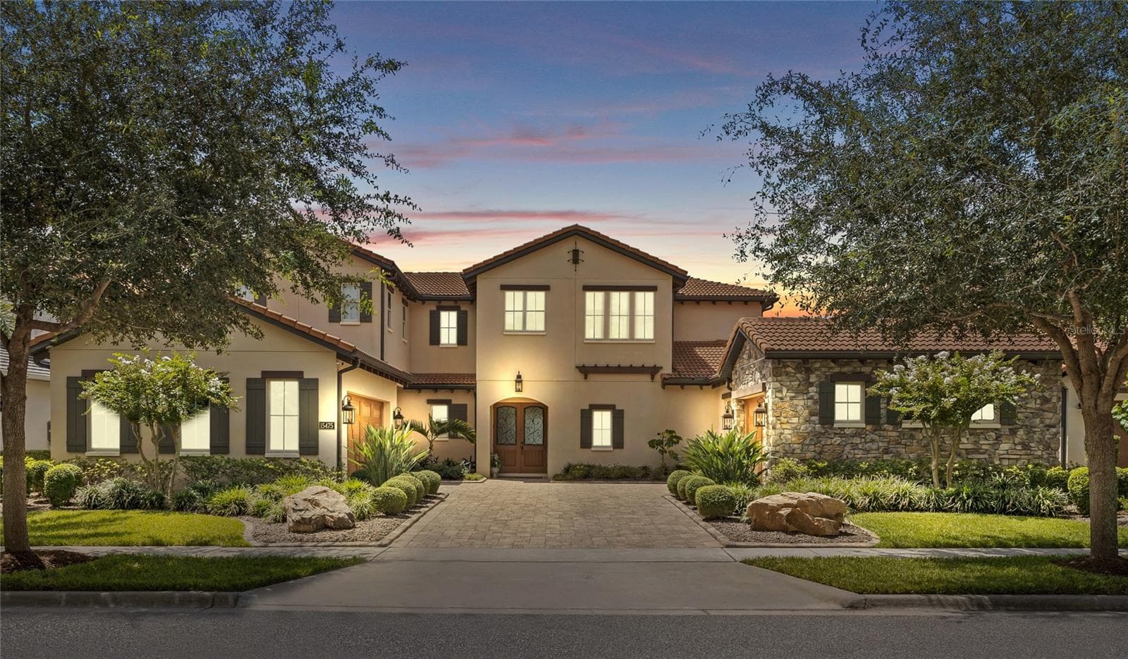 Exterior Sunset - 15475 SHOREBIRD LN, WINTER GARDEN