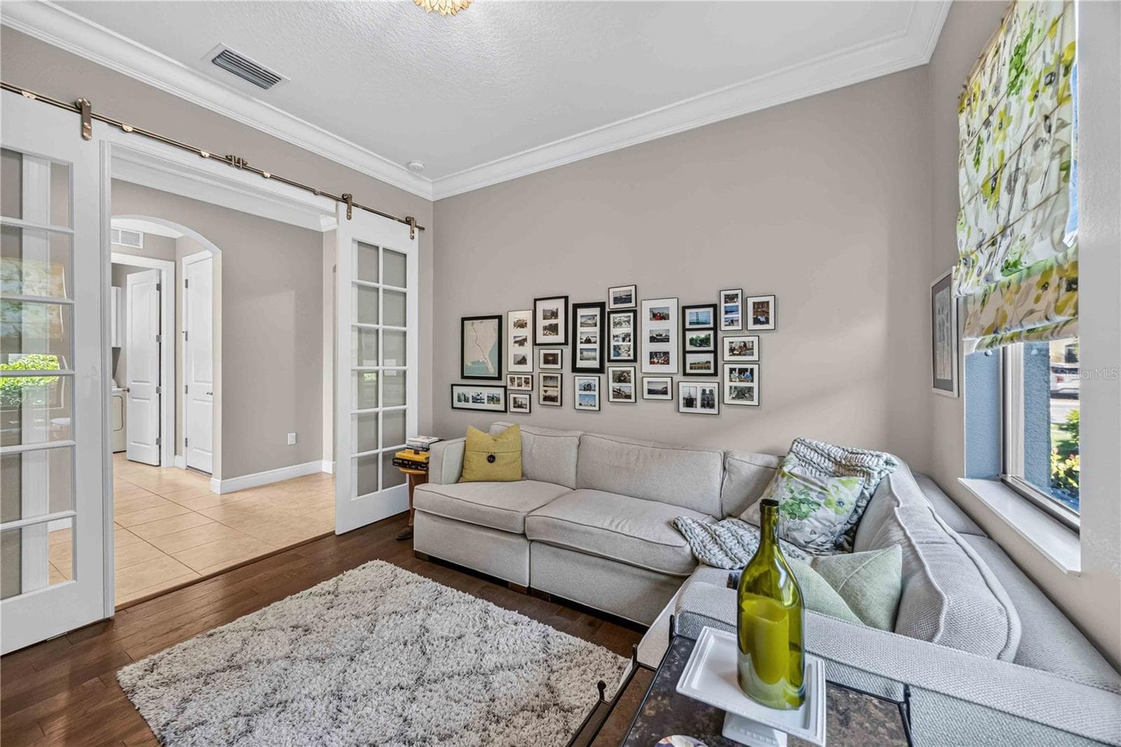 Office/Bedroom 4 - French sliding doors, built in closet, use it for a get-away or for a guest room. - 24232 GALLBERRY DR, VENICE