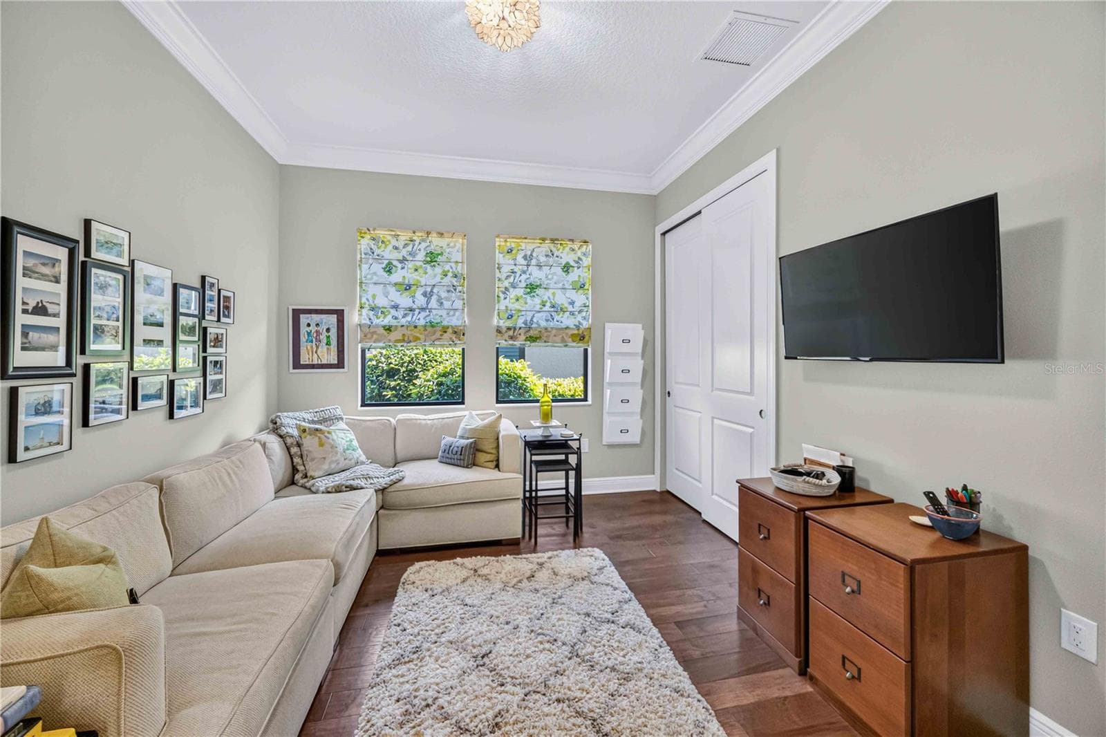 Office/Bedroom 4 - French sliding doors, built in closet, use it for a get-away or for a guest room. - 24232 GALLBERRY DR, VENICE