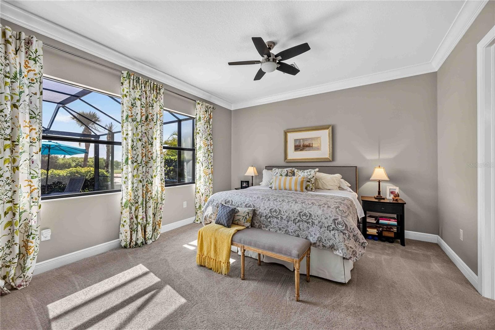 The Primary Bedroom is large - 24232 GALLBERRY DR, VENICE