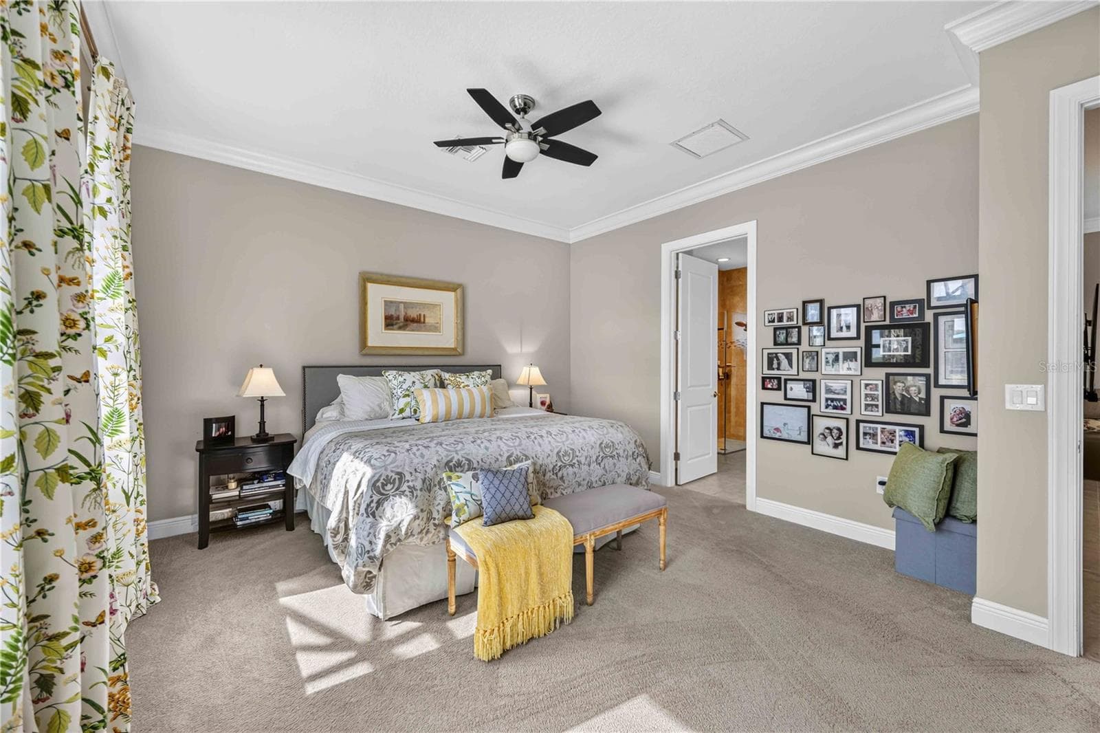 The Primary Bedroom is large - 24232 GALLBERRY DR, VENICE