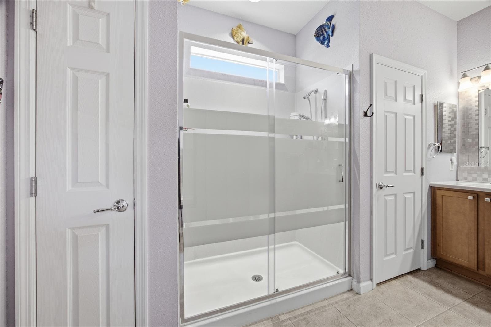 primary bath shower - 9457 SW 66TH LOOP, OCALA