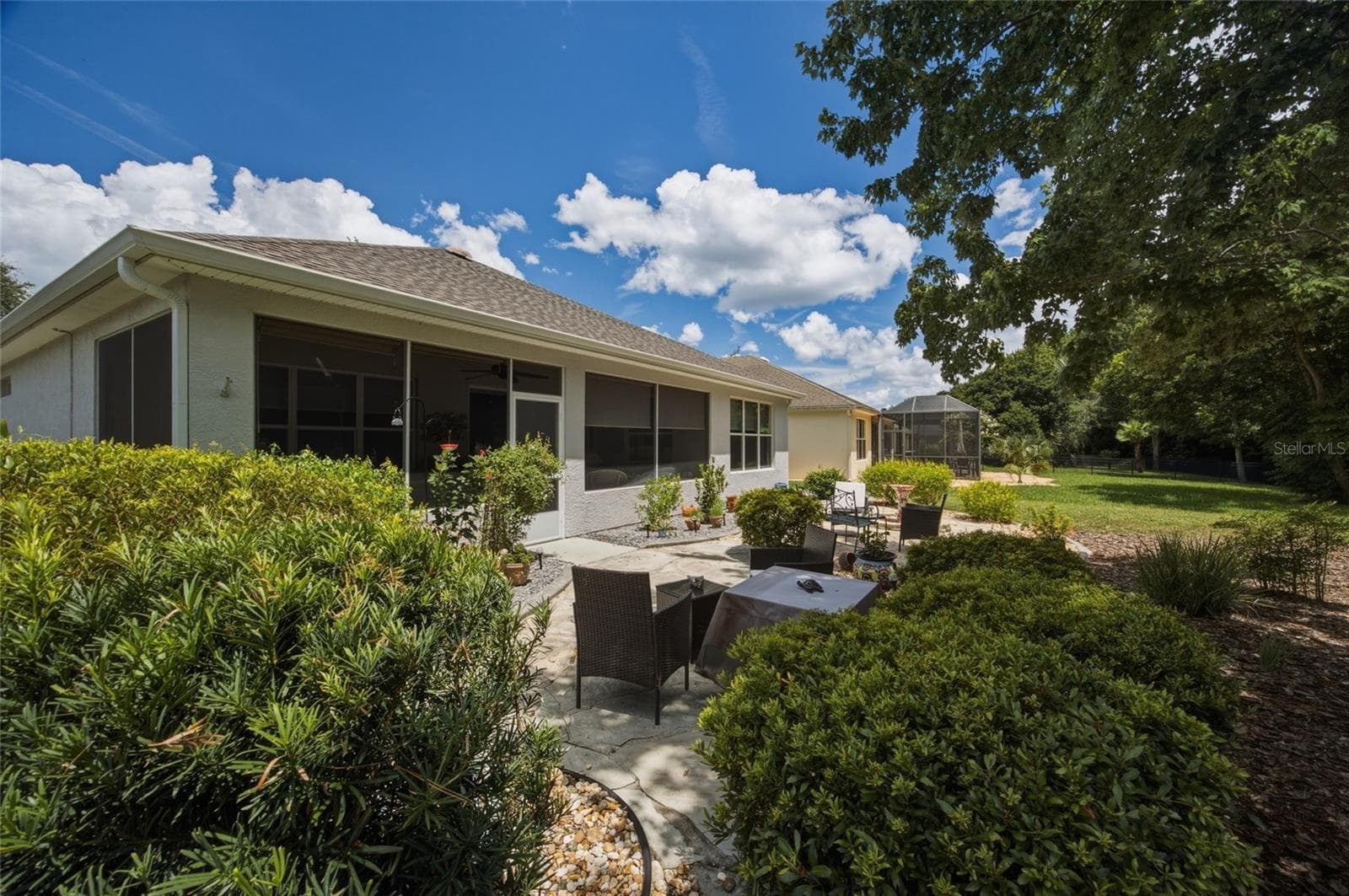 backyard left - 9457 SW 66TH LOOP, OCALA