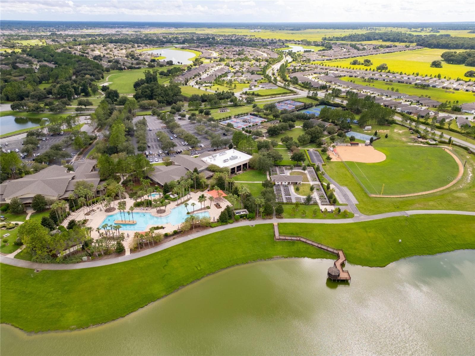 resort pool and softball field - 9457 SW 66TH LOOP, OCALA