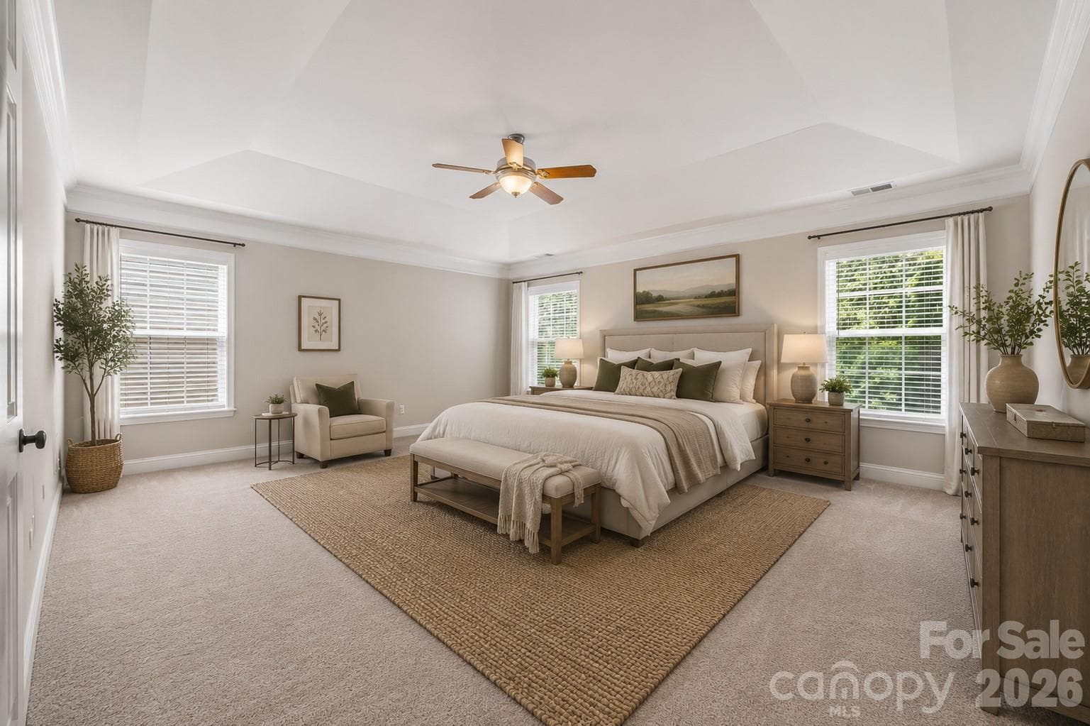 Primary bedroom - 9513 Seamill Road, Charlotte