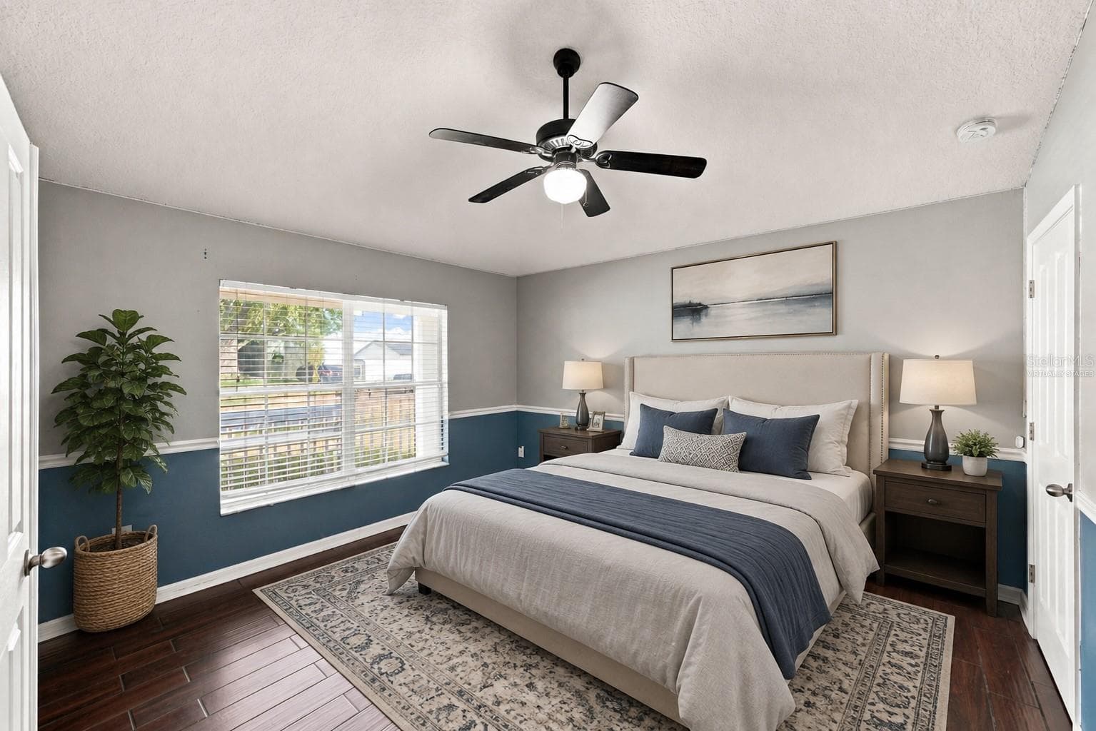 Virtually Staged - Bedroom 2 - 13368 MANDALAY PL, SPRING HILL