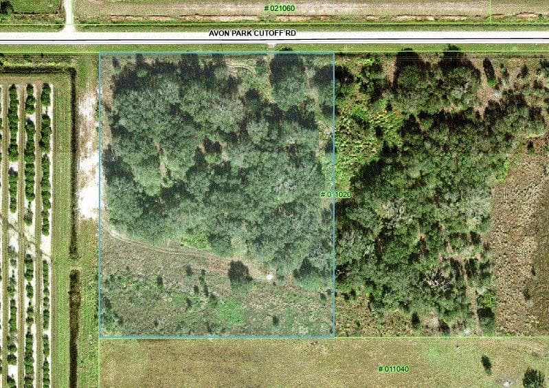 West 5 acres of parcel - AVON-PARK CUTOFF RD, FORT MEADE