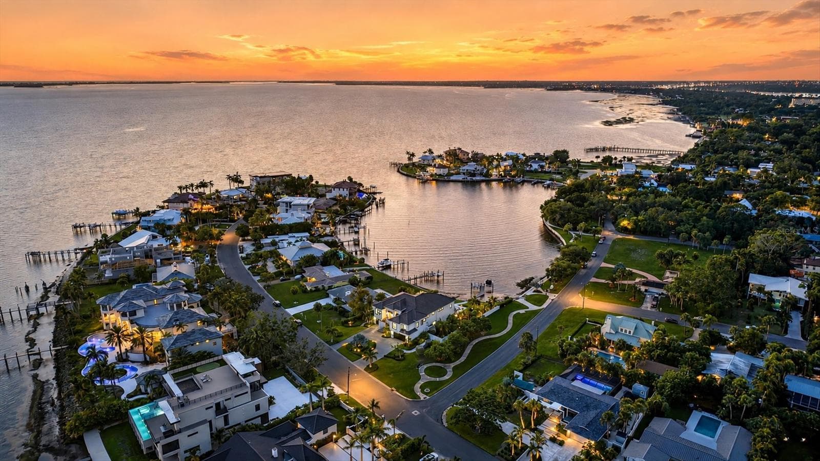 Aerial - 387 S SHORE DR, SARASOTA