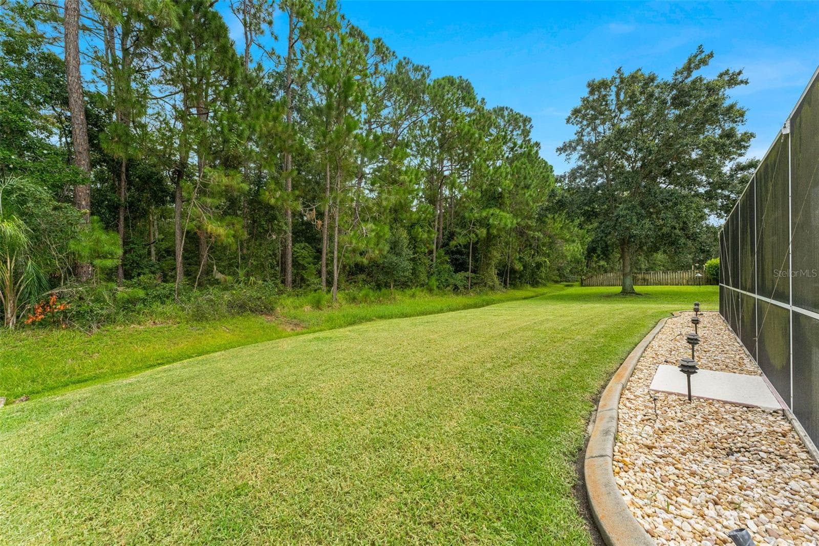 Private wooded backdrop - 1903 CREEKWATER BLVD, PORT ORANGE