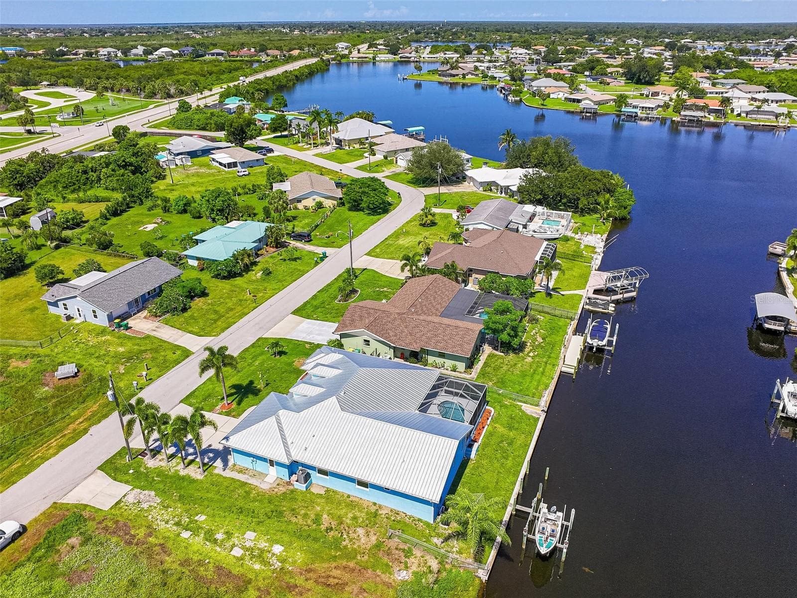 Single Family Residence at 206 S WATERWAY DR NW, PORT CHARLOTTE, photo 53 of 56