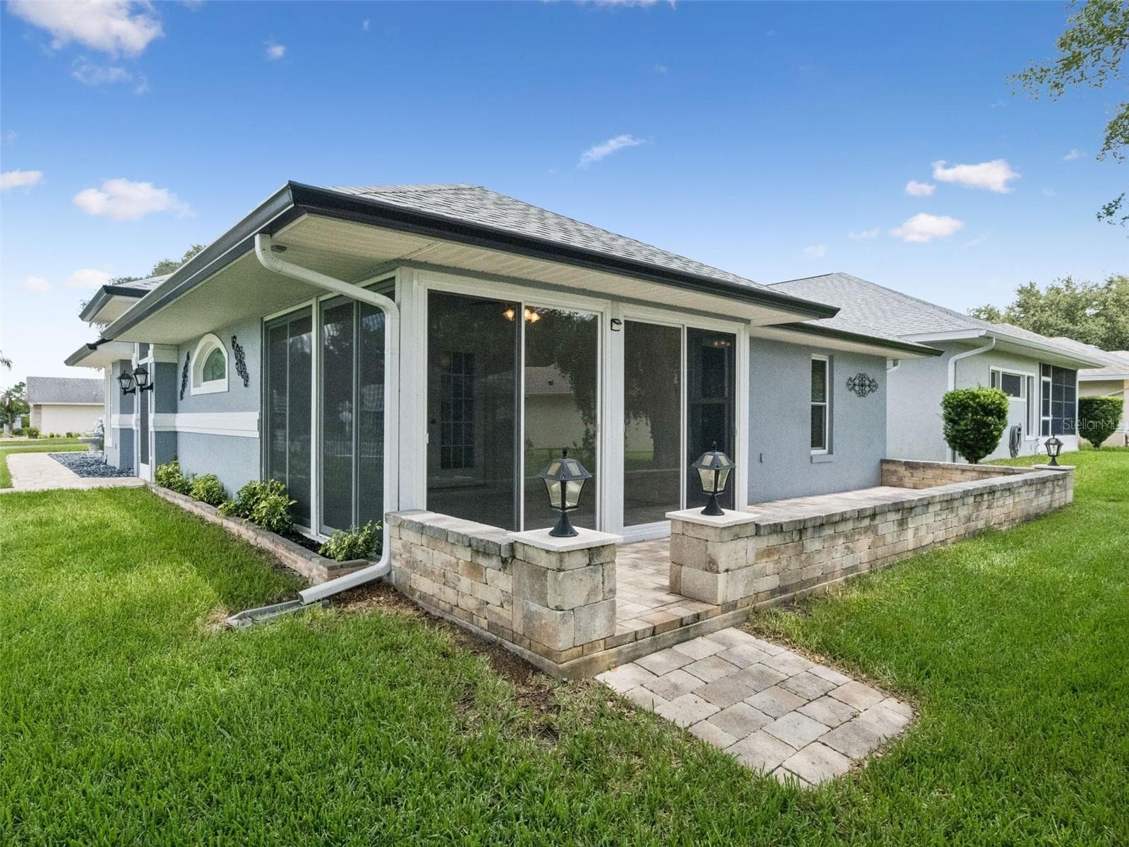Rear Elevation - 21738 KING RICHARDS WAY, LEESBURG
