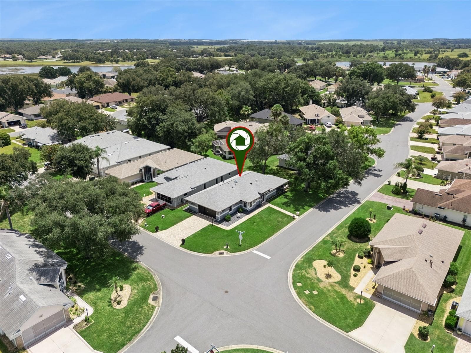 Birds eye view - 21738 KING RICHARDS WAY, LEESBURG