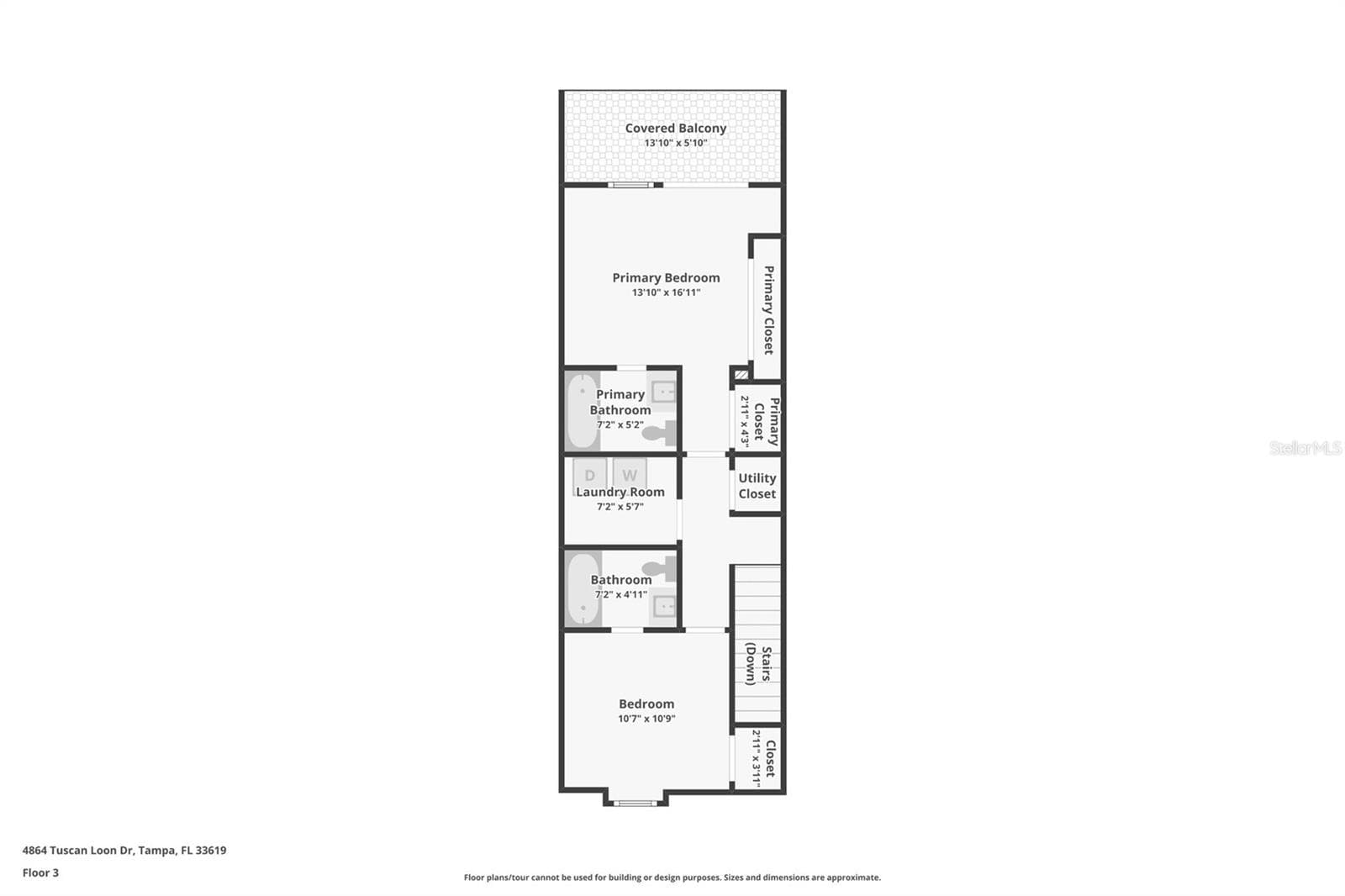 Townhouse at 4864 TUSCAN LOON DR, TAMPA, photo 23 of 25