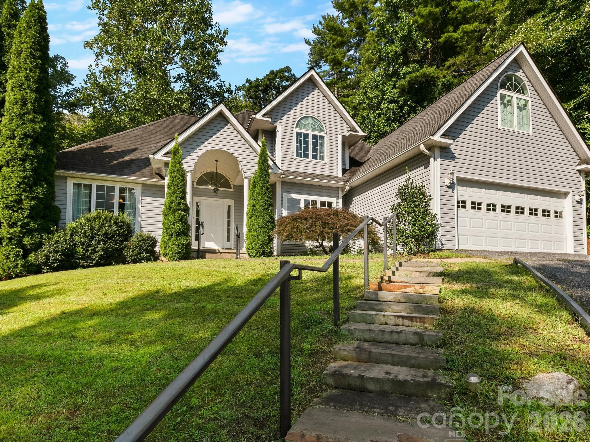 front of home - 306 Golden Hawk Trail, Asheville