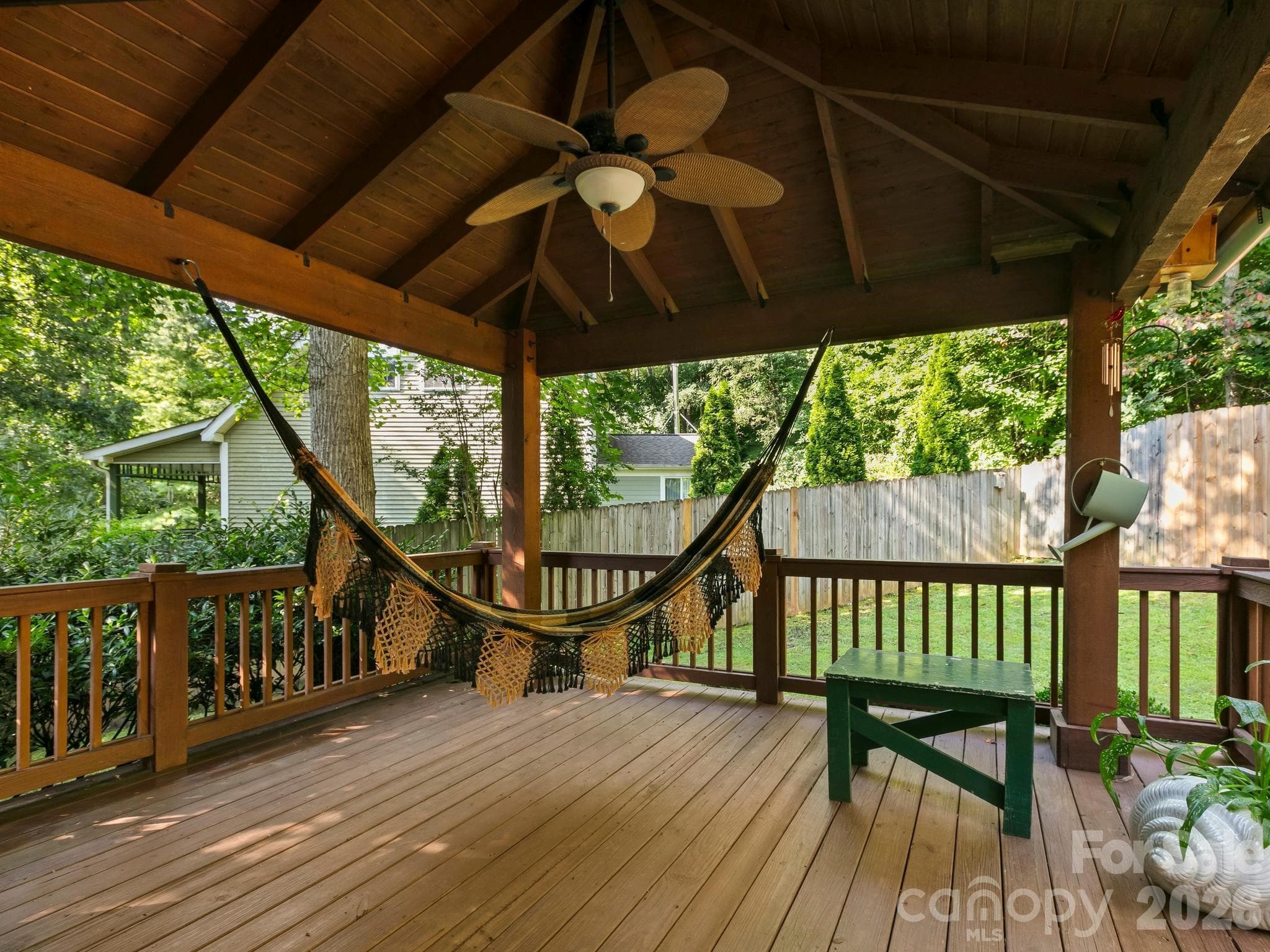 covered back deck - 306 Golden Hawk Trail, Asheville
