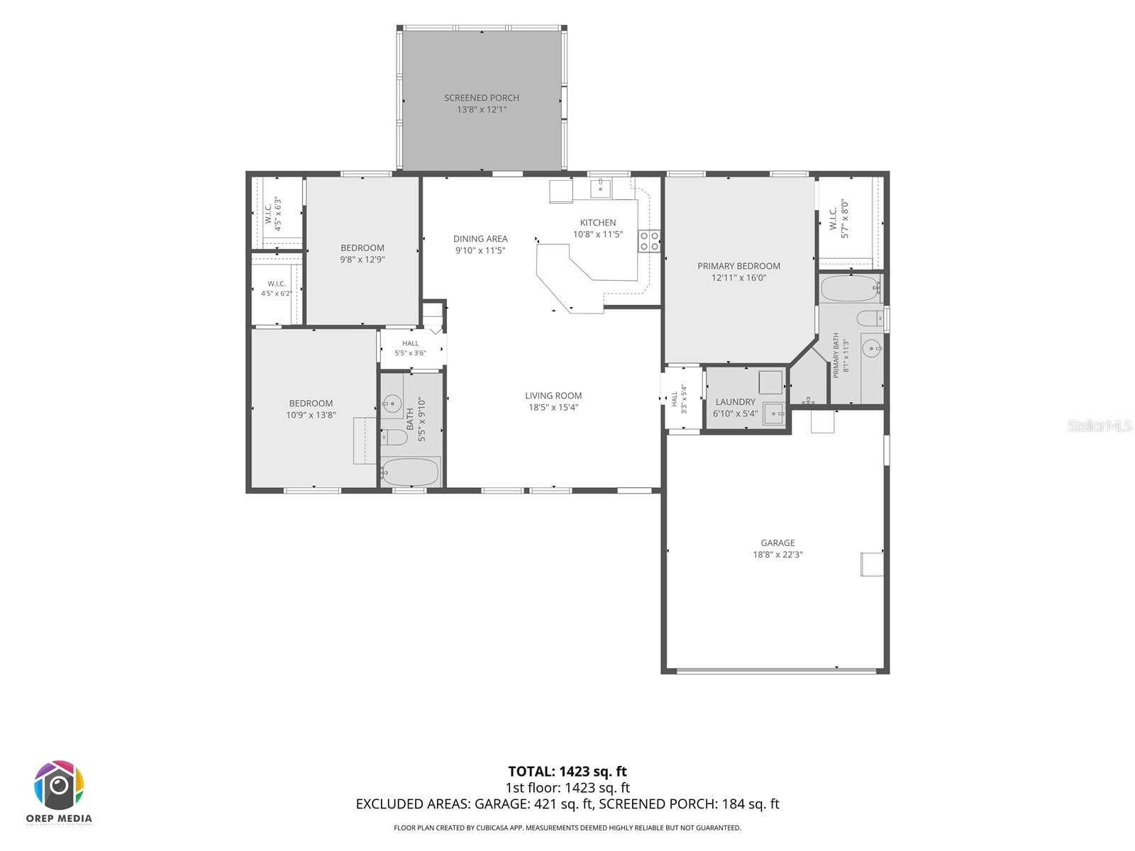 Floor Plan - 21875 NE 135TH LN, FORT MC COY