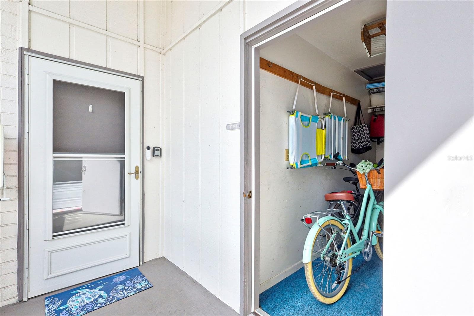 storage closet - 1141 W PEPPERTREE DR #1141, SARASOTA