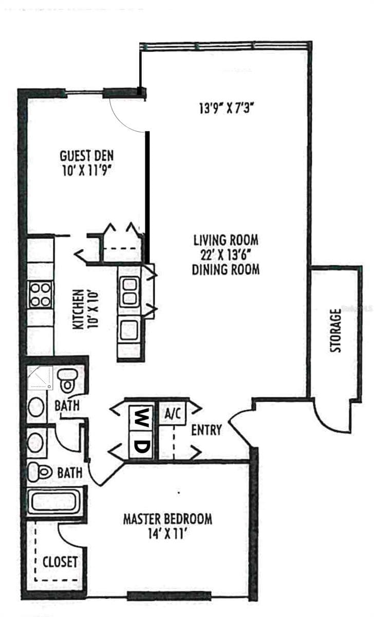 Condominium at 1141 W PEPPERTREE DR #1141, SARASOTA, photo 30 of 56