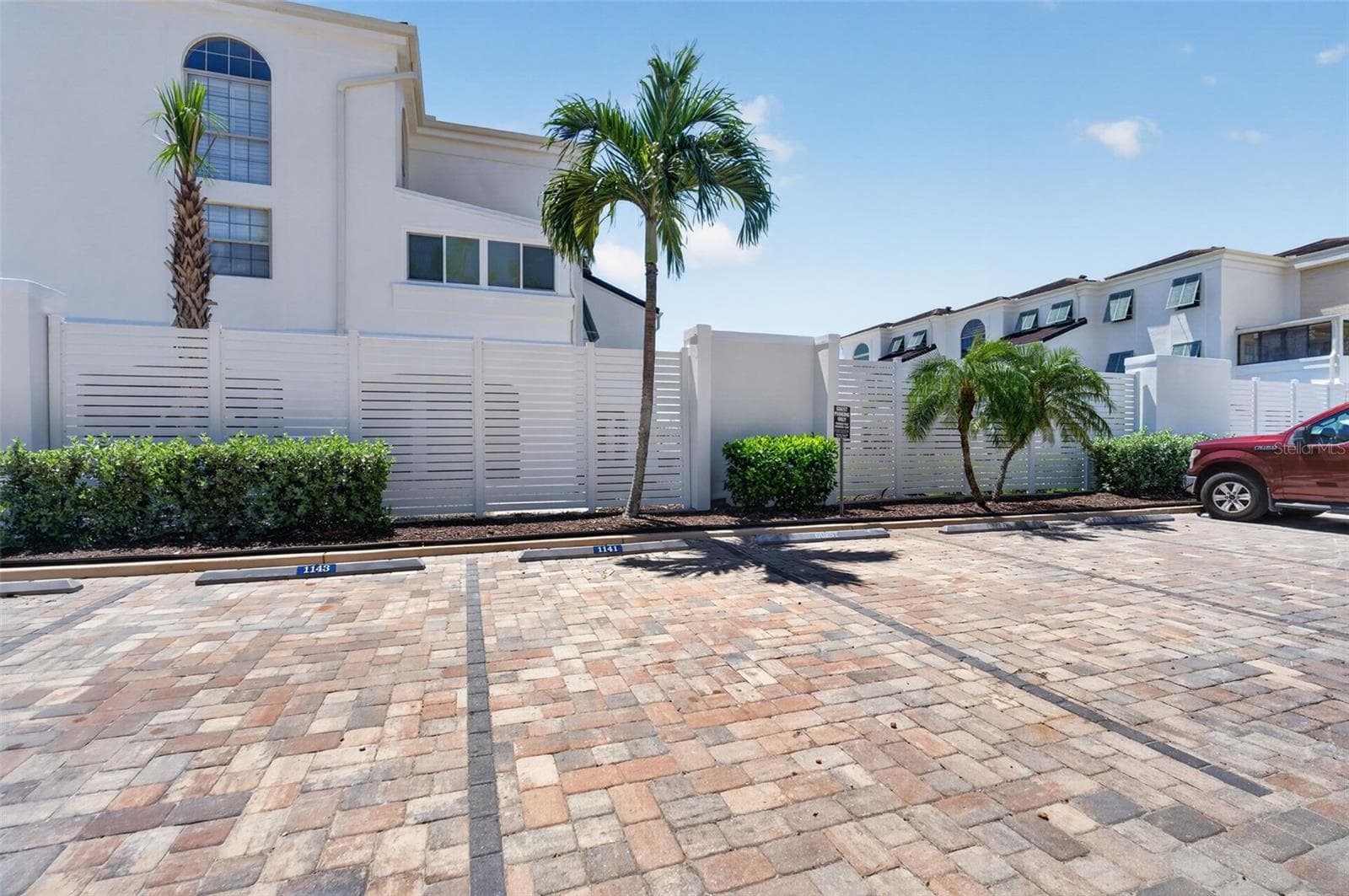 designated parking - 1141 W PEPPERTREE DR #1141, SARASOTA