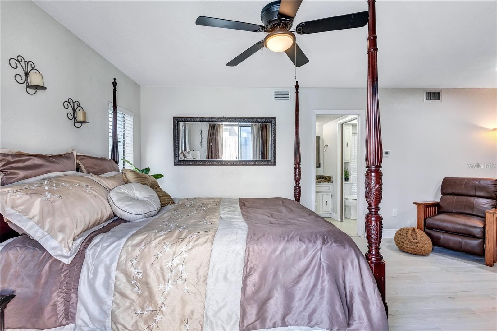 PRIMARY BEDROOM - 8532 KUMQUAT AVE, SEMINOLE