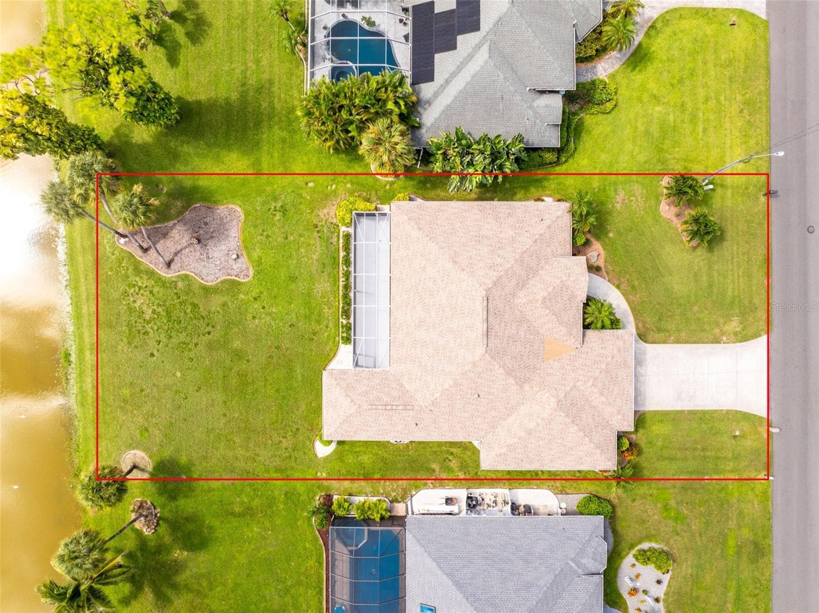 Aerial View - 8 SPORTSMAN RD, ROTONDA WEST