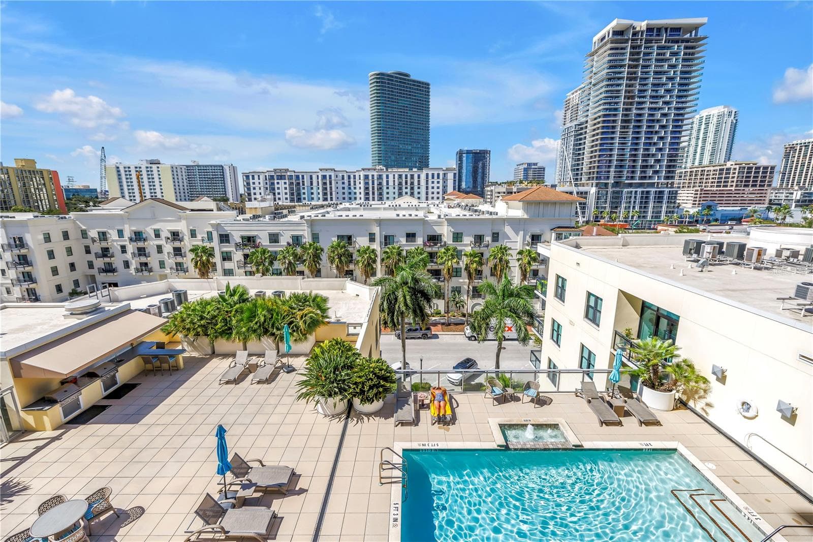 views from balcony - 400 4TH AVE S #701, ST PETERSBURG