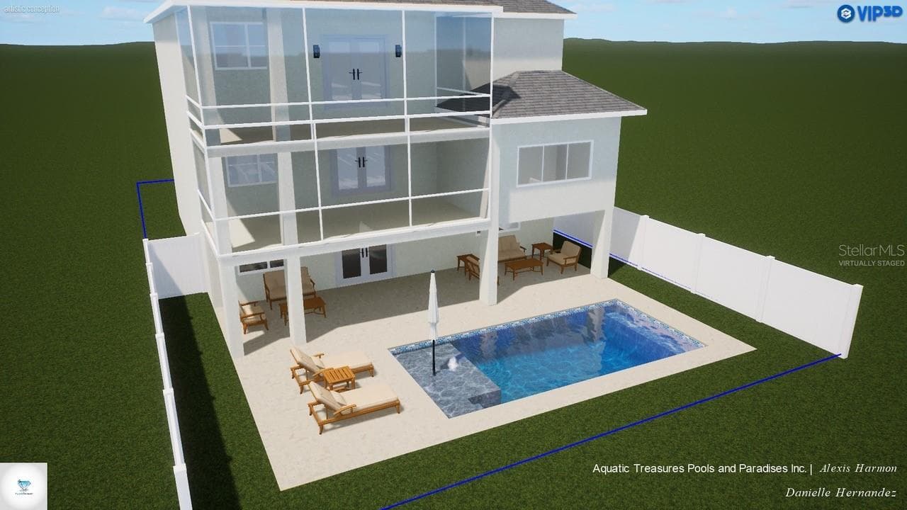 Virtually staged - 16025 REDINGTON DR, REDINGTON BEACH