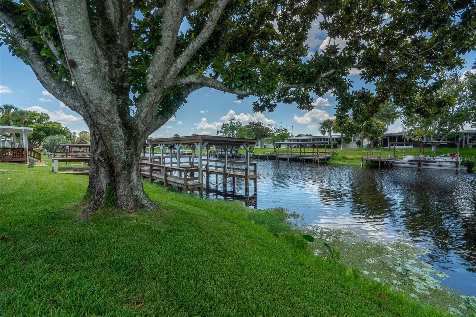 Rear Canal View - 1021 HILLTOP RD, TAVARES