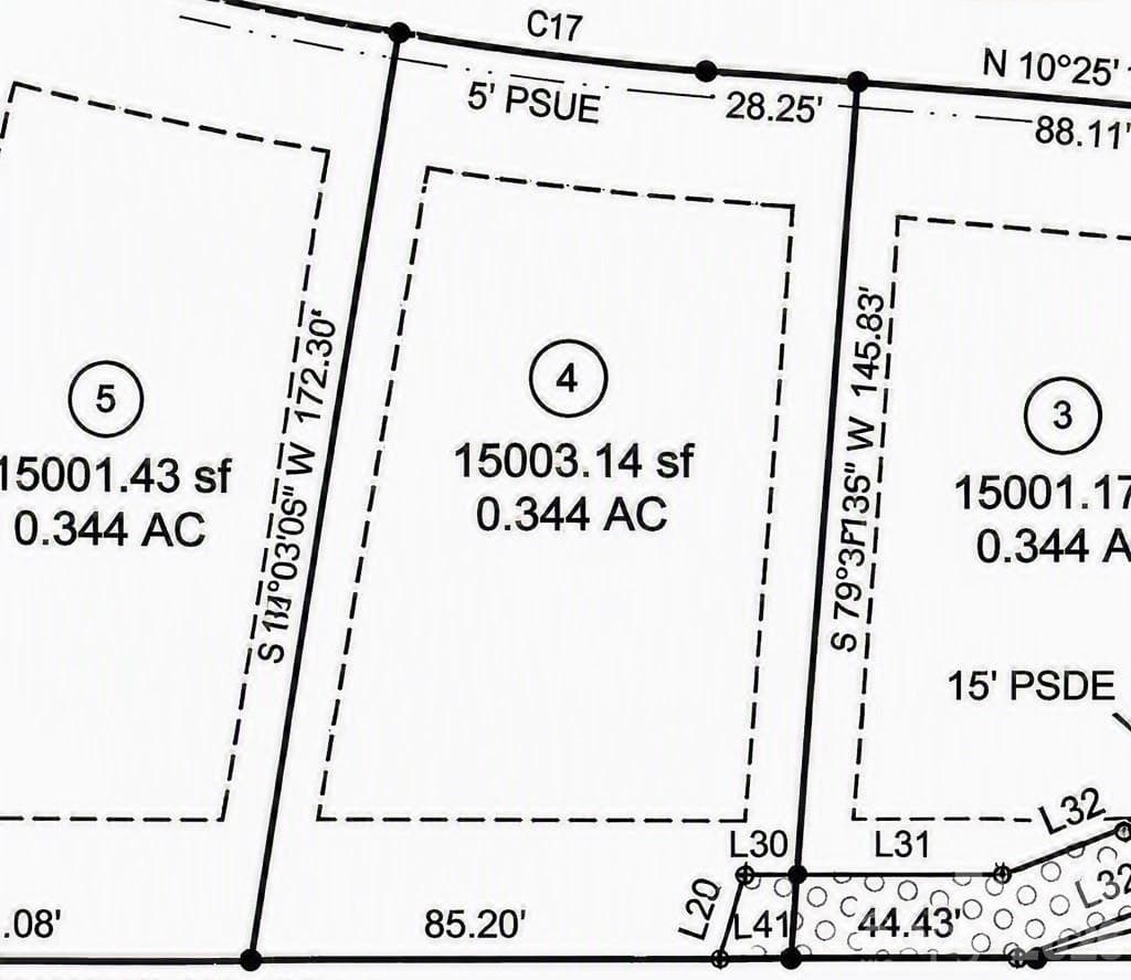 HM LOT 4 Huge 15,000 sq ft lot over 1/3 Acre - 266 Corrie Ann Drive, Concord