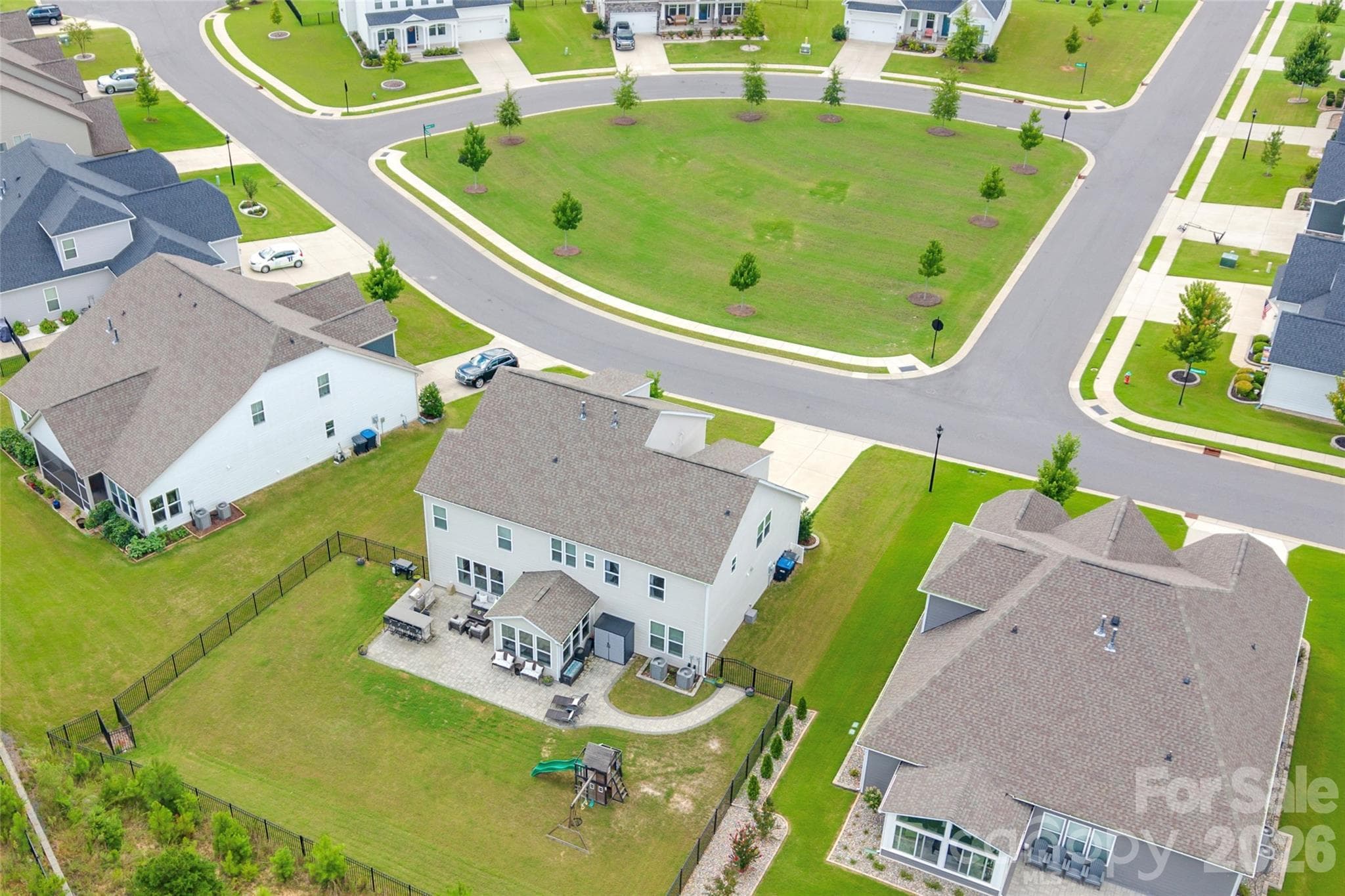 Ideally positioned directly across from a peaceful neighborhood common area, providing added privacy and open green views. - 6440 Ancient Way, Fort Mill