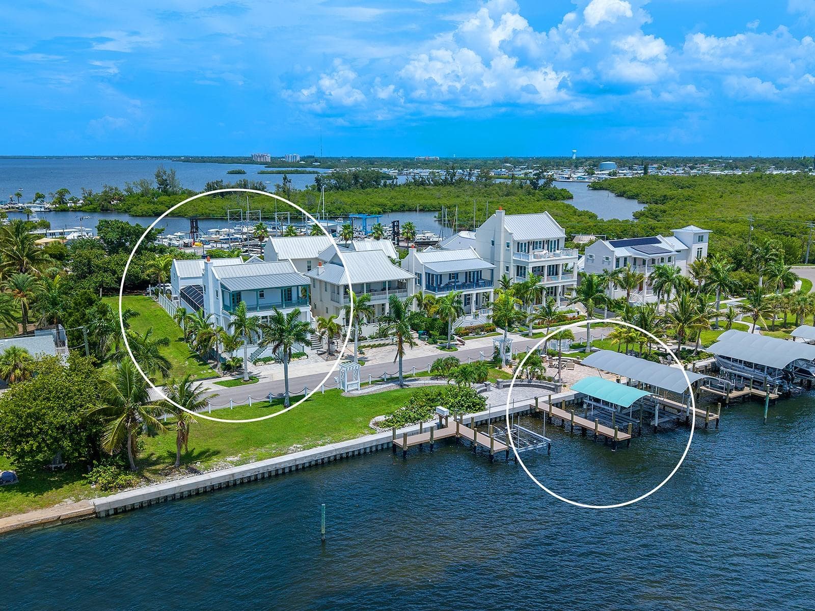 Walk to your boat lift where you can keep a 40' long 14,000 lb. boat - 4024 11TH STREET CT W, PALMETTO