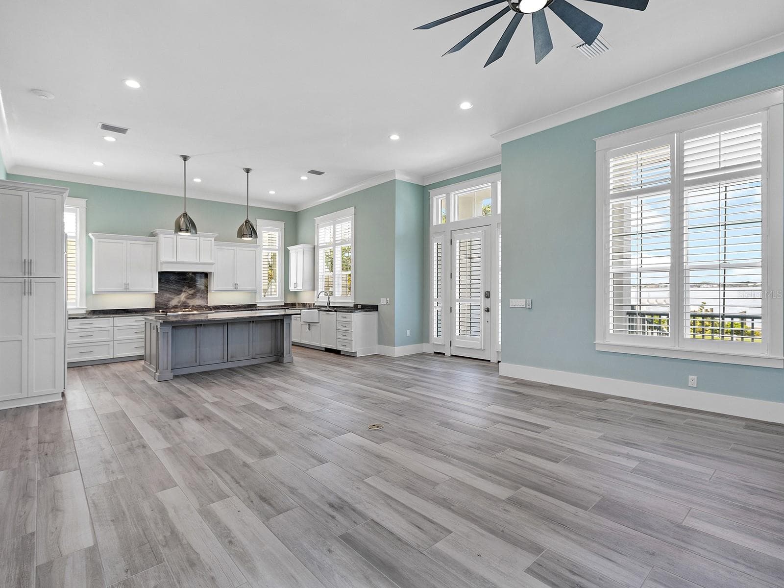 View from the family room towards the kitchen - 4024 11TH STREET CT W, PALMETTO