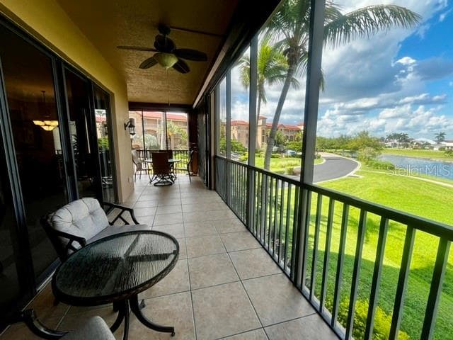 Private lanai with canal view - 88 VIVANTE BLVD #8822, PUNTA GORDA