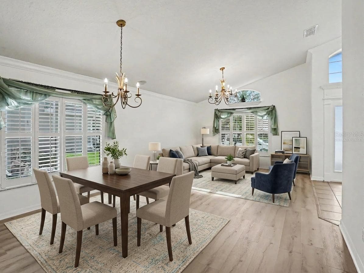 Virtually Staged - 5437 FLORENCE HARBOR DR, ORLANDO