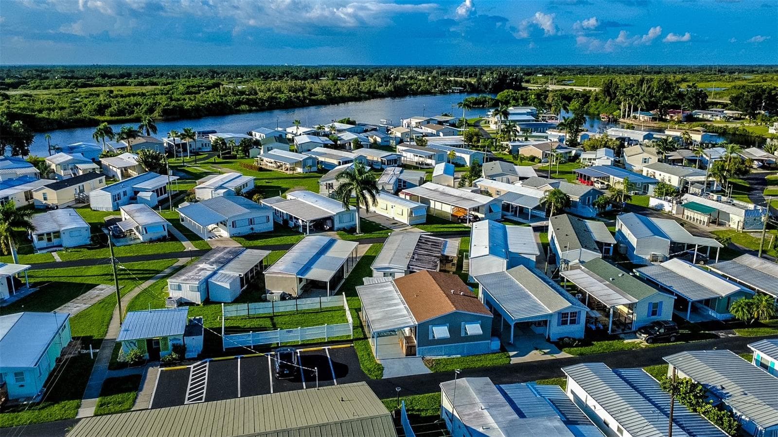 Manufactured Home at 8320 RIVERSIDE DR #51B, PUNTA GORDA, photo 40 of 49