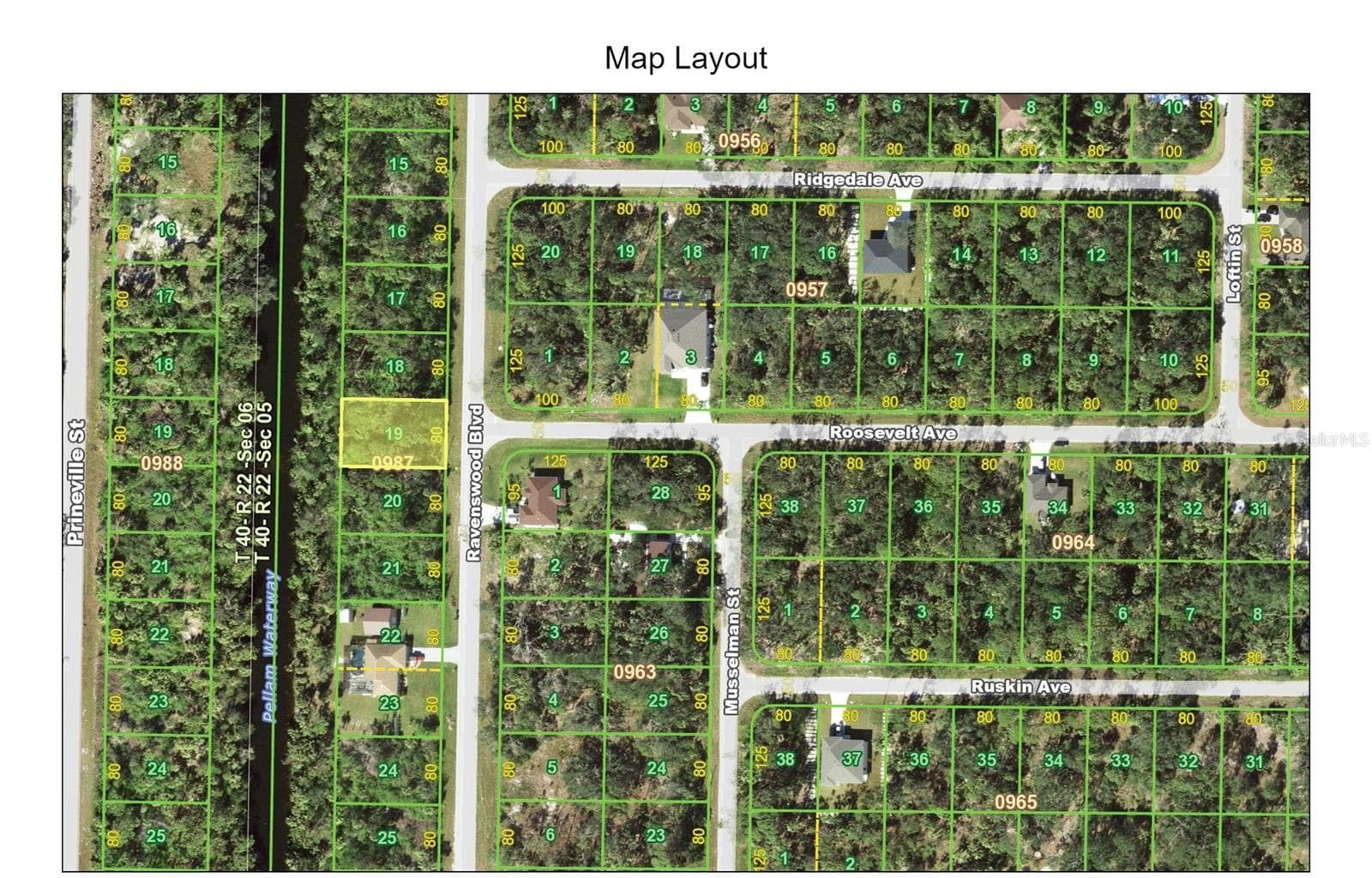 Land at 151 RAVENSWOOD BLVD, PORT CHARLOTTE, photo 9 of 10