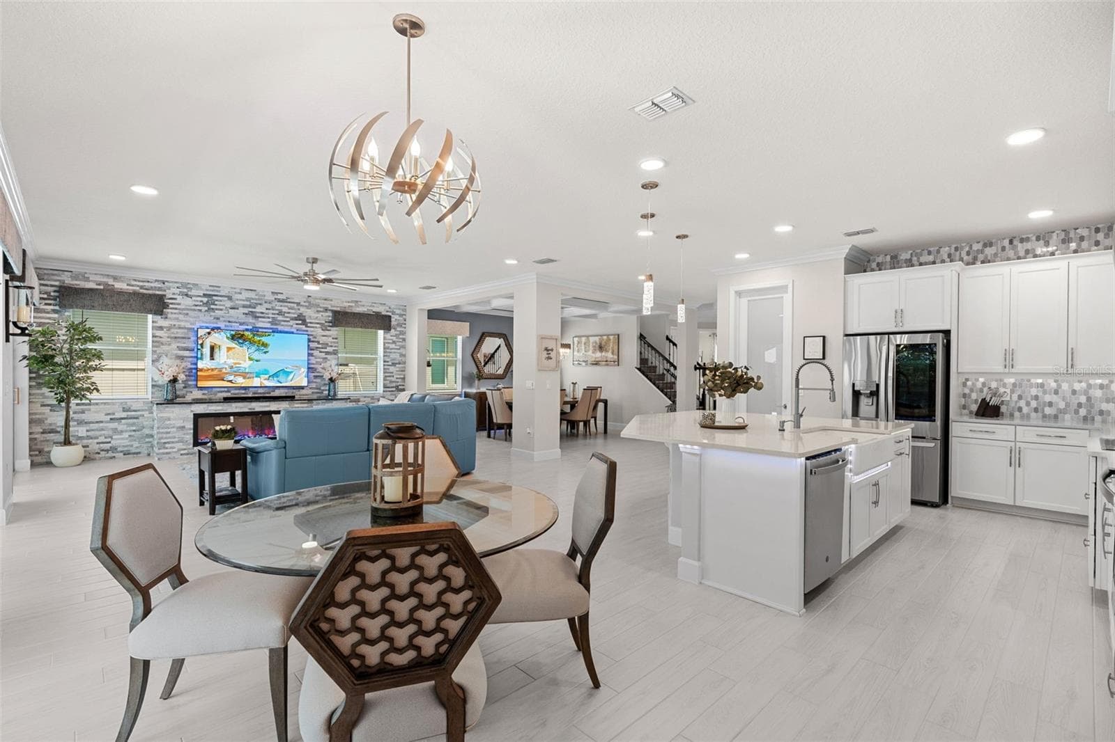 Open-concept luxury living. - 3336 LONE CYPRESS PT, OVIEDO