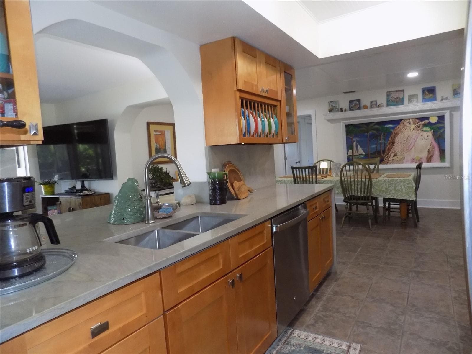Alt. Kitchen View / Interior - 1874 WATEROAK DR W, CLEARWATER