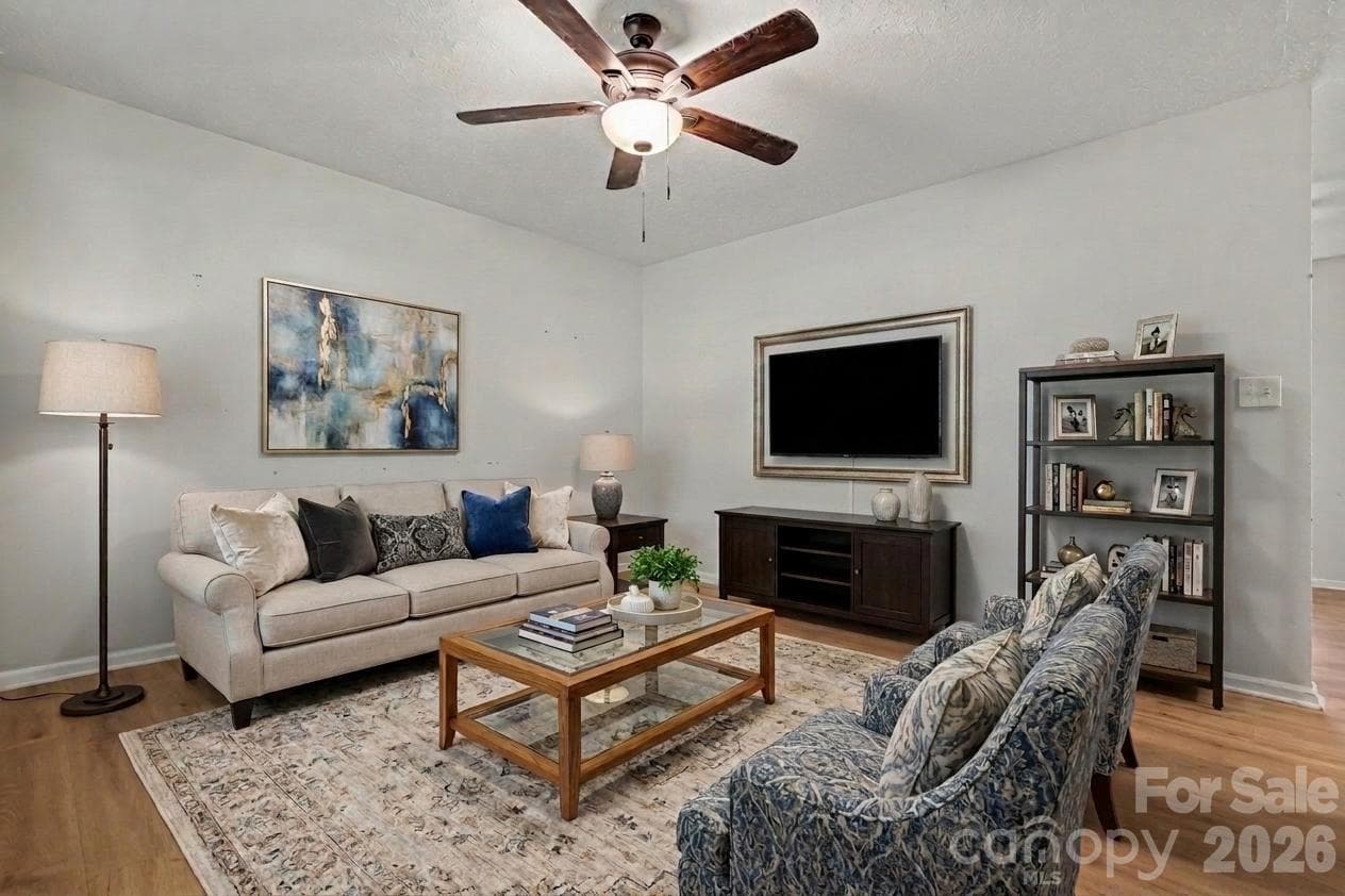 virtually staged - 1328 Newton Street, Shelby