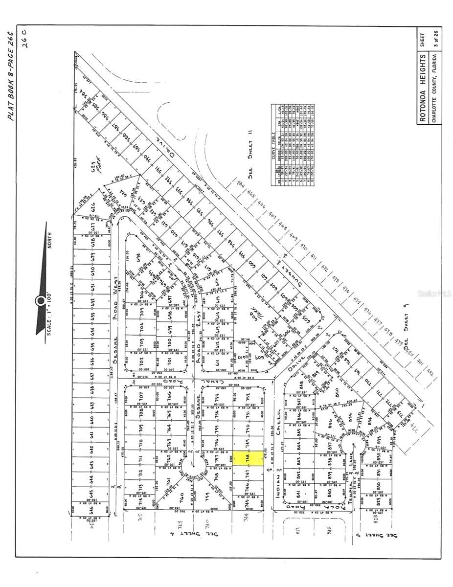 Plat Map - 277 INDIAN CREEK DR, ROTONDA WEST