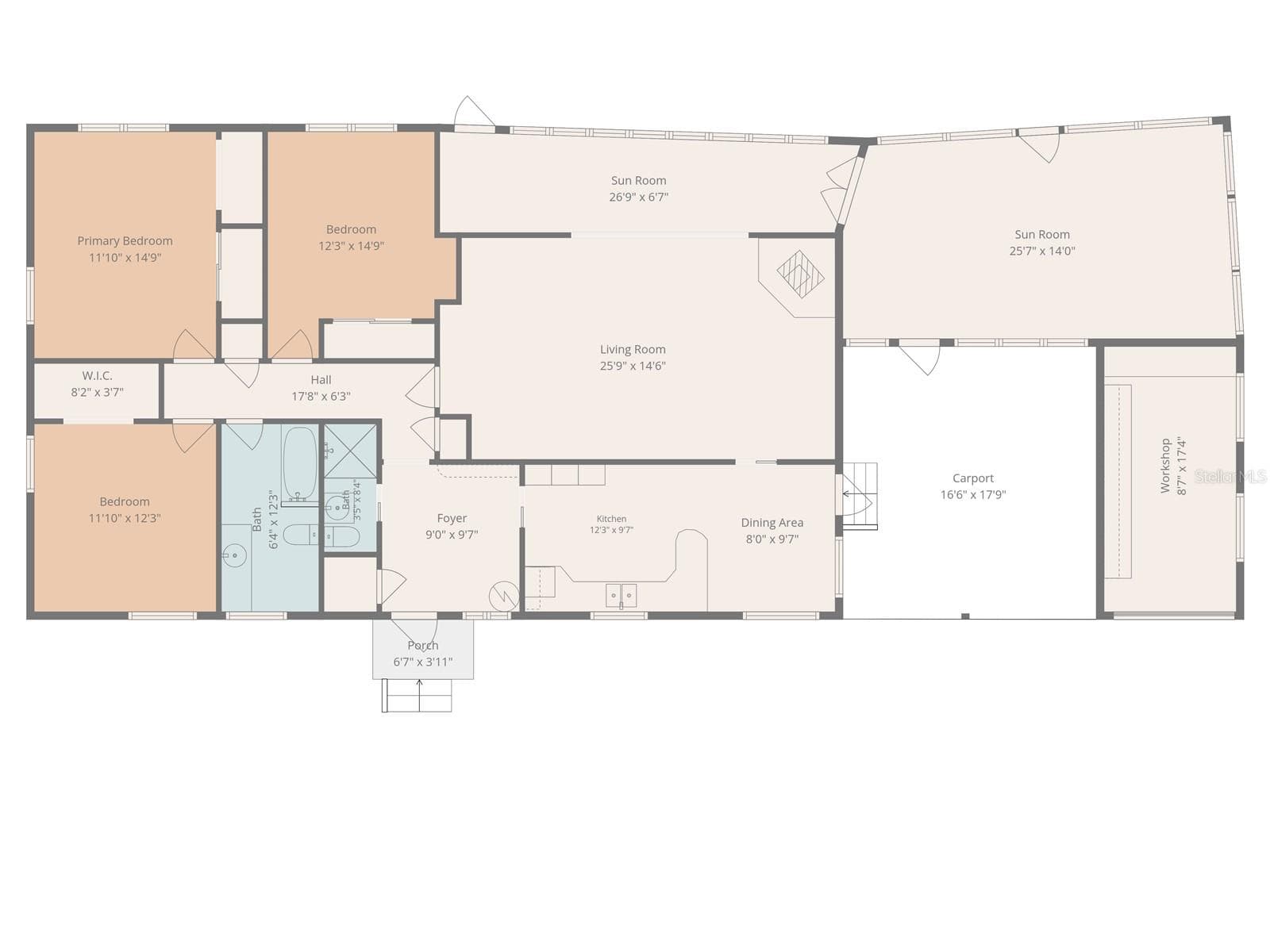 Floor Plan - 2557 AMES HAVEN RD, KISSIMMEE