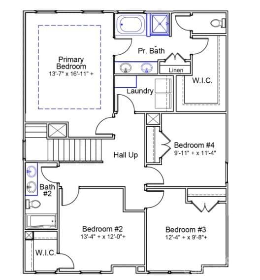 Second Floor - 4017 Juno Drive, Charlotte