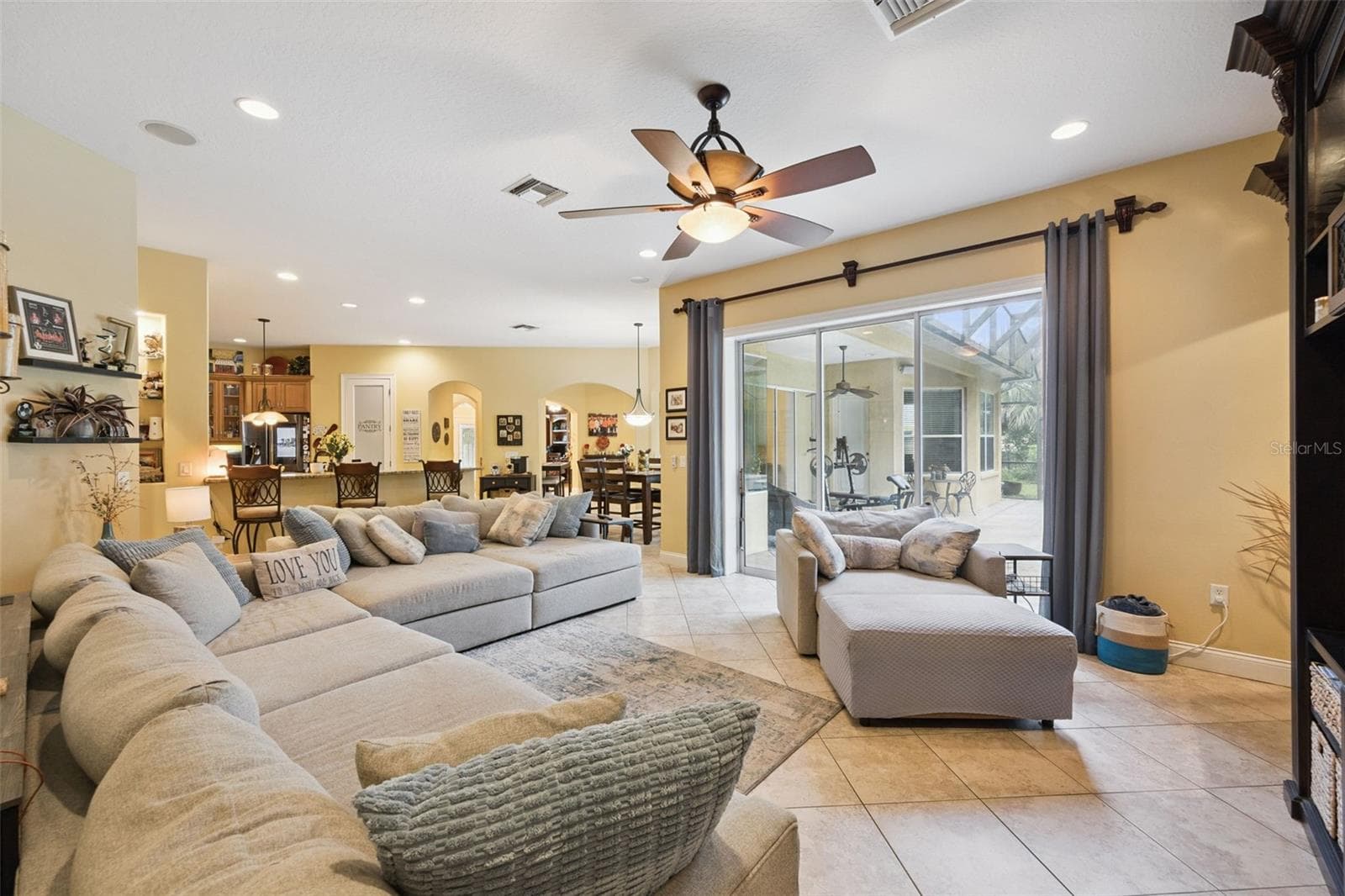 The open floor plan connects the main living area, kitchen and outdoor living spaces. - 30440 JUBILEE WAY, SORRENTO