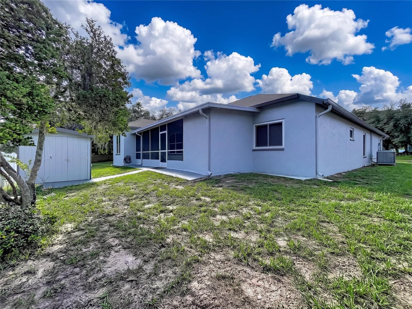 Backyard and side yard - 4209 AMBER RIDGE LN, VALRICO